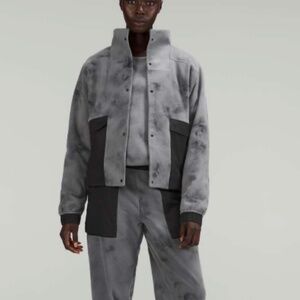 Lululemon Lab Diamond Dye Fleece Set – Jacket + Joggers – Size 8 – Rare